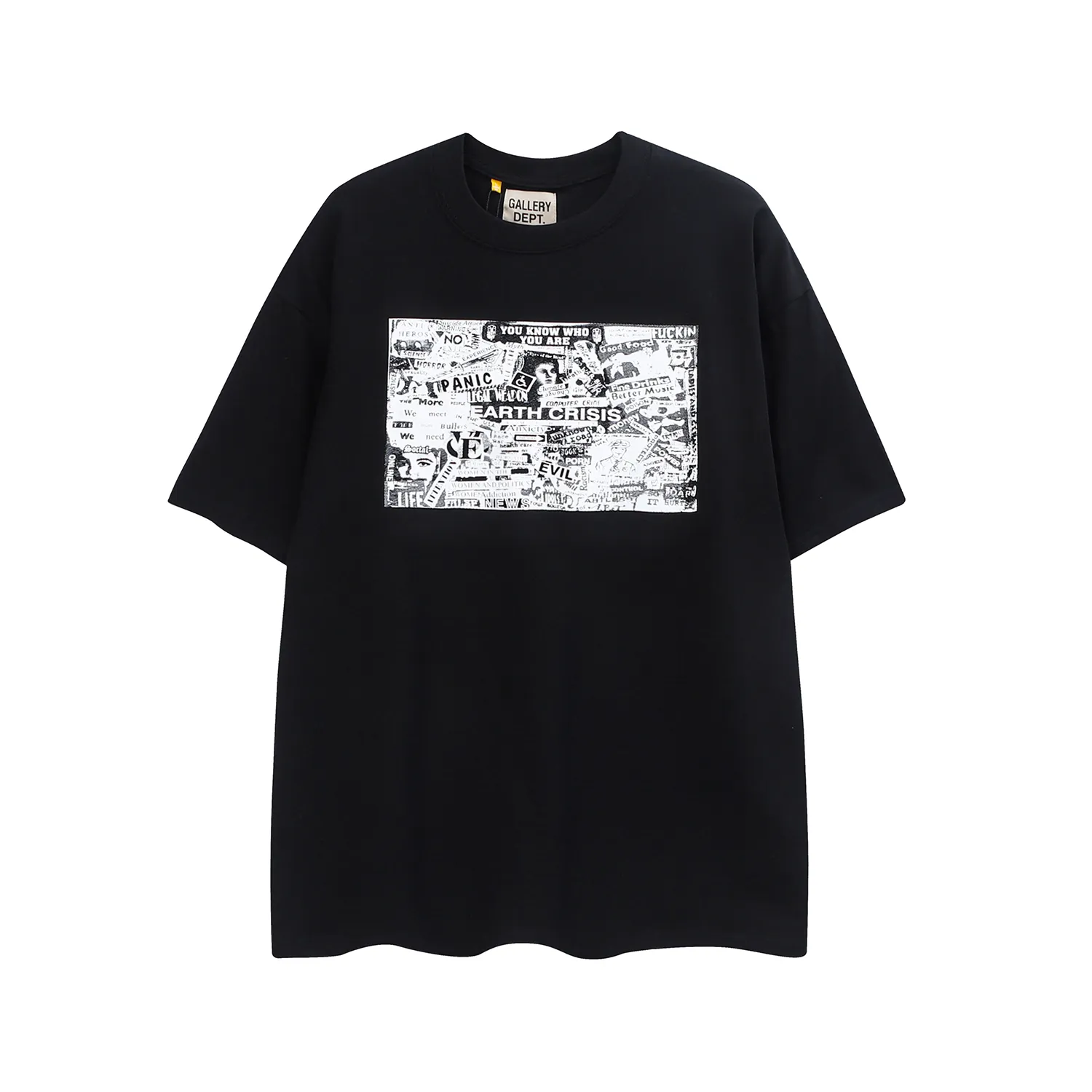 2023 GALLERY DEPT new model number: 3001#P110 color: black and white code number: S M L XL